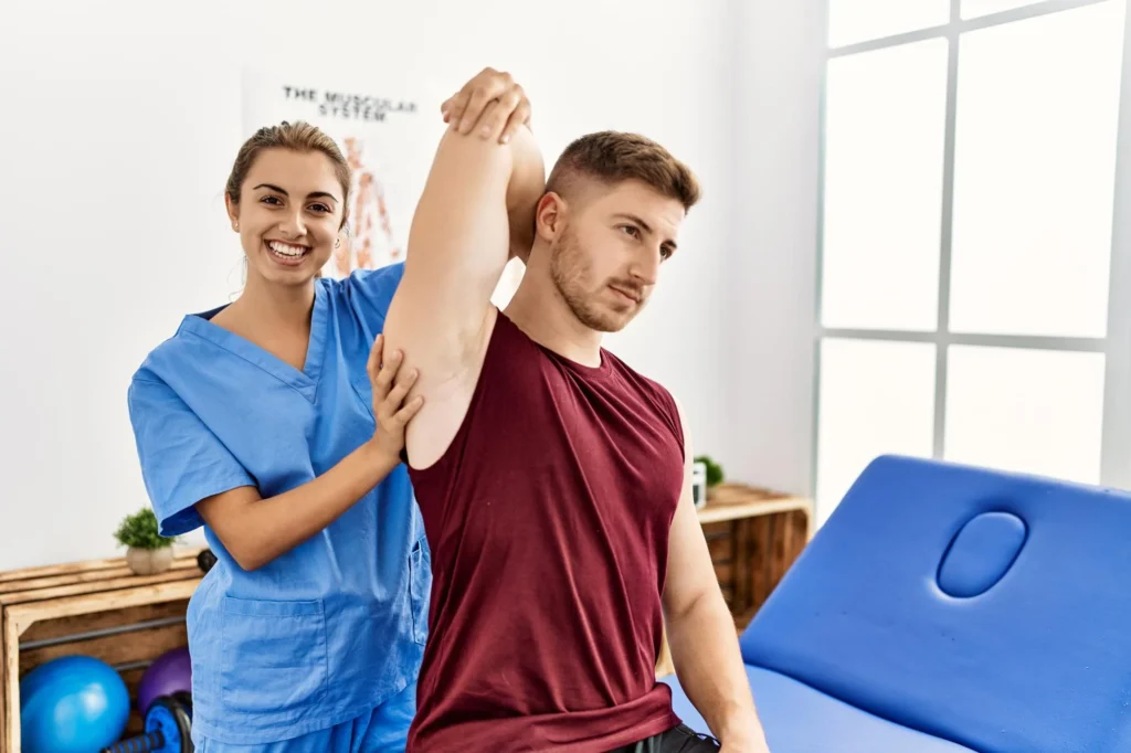 Fisioterapia para lesiones laborales